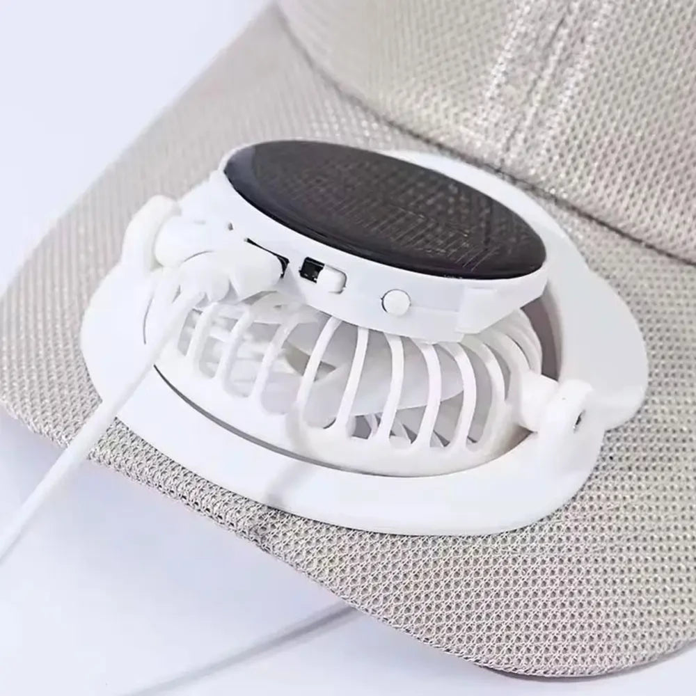 Solar Fan Baseball Cap