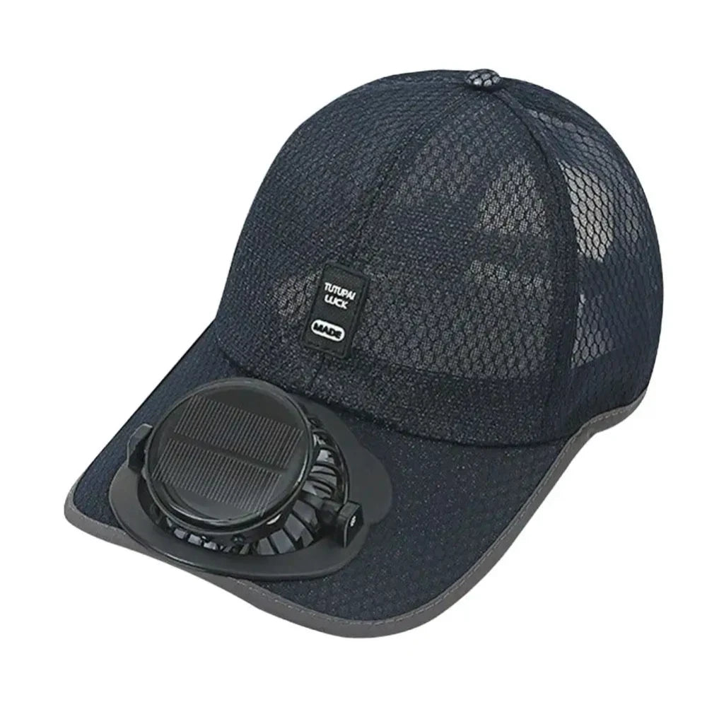 Solar Fan Baseball Cap