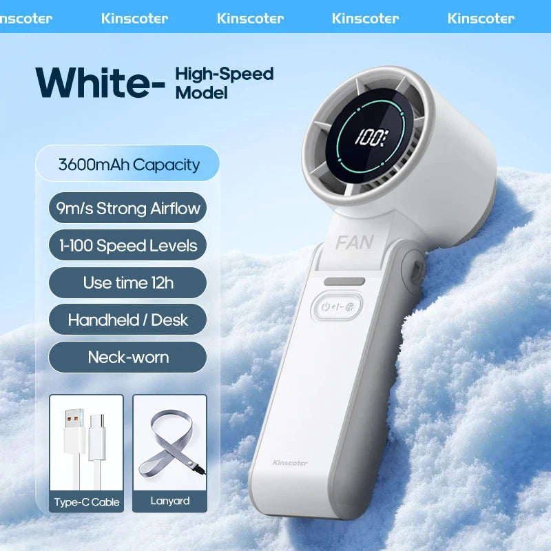 Portable Handheld Cooling Fan