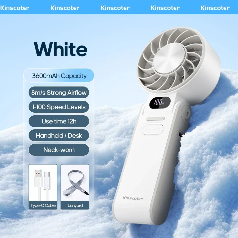 Portable Handheld Cooling Fan