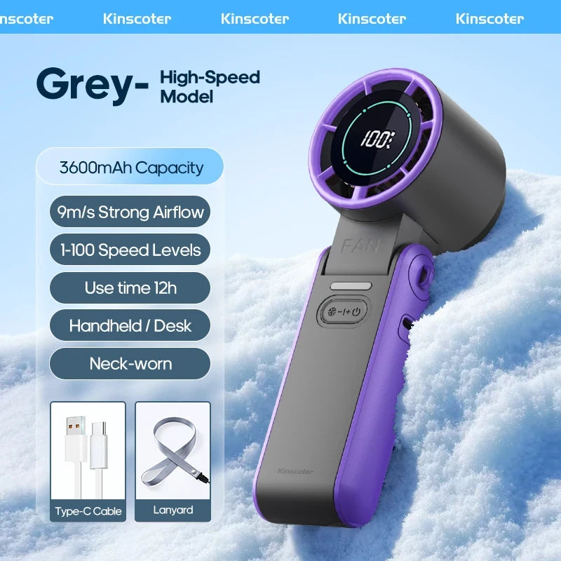 Portable Handheld Cooling Fan