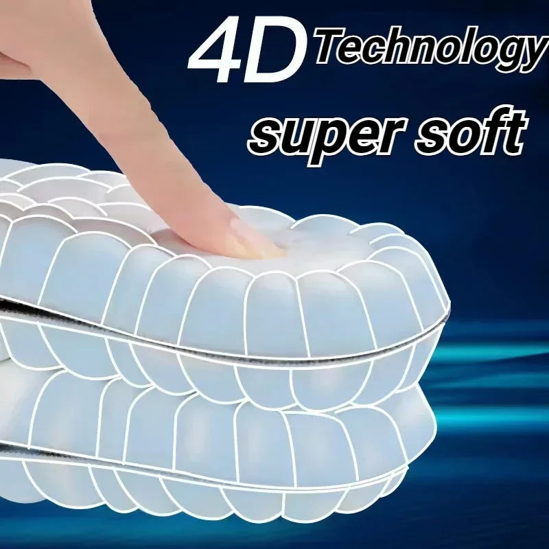 Soft Latex Orthopedic Shoe Insoles
