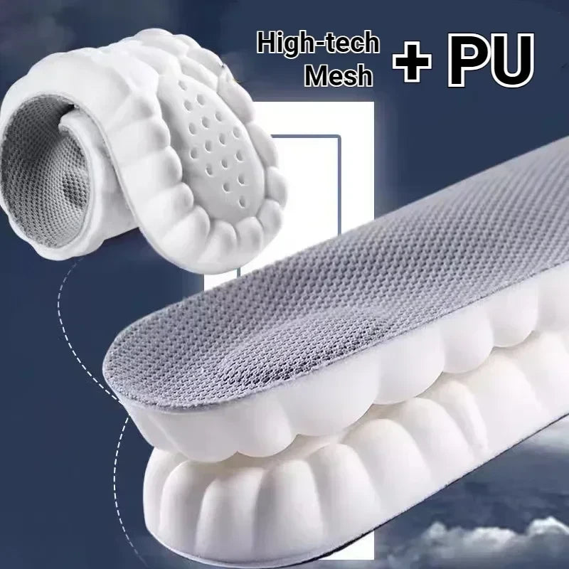 Soft Latex Orthopedic Shoe Insoles