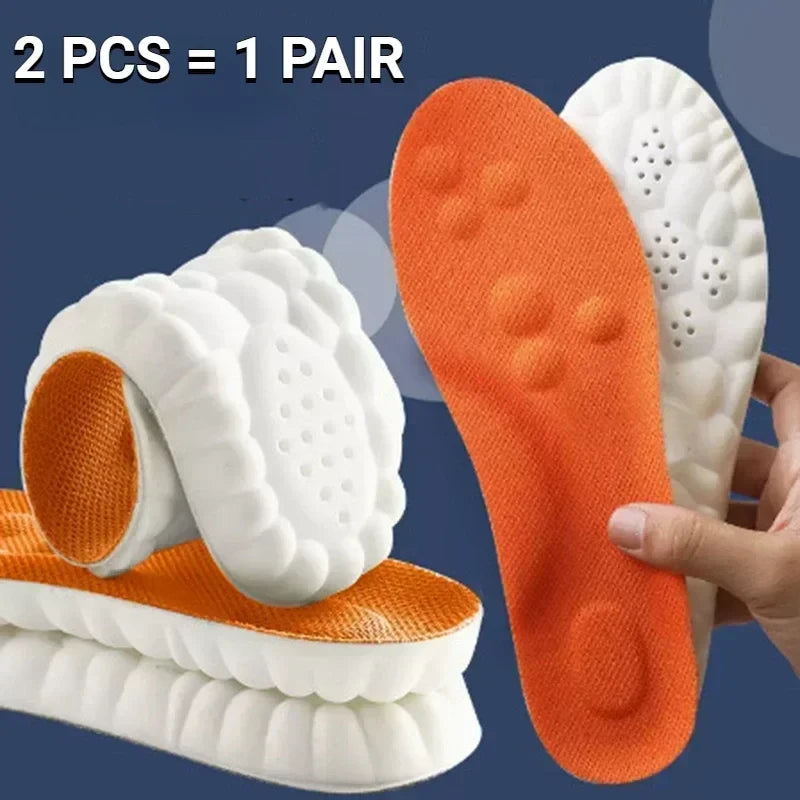 Soft Latex Orthopedic Shoe Insoles