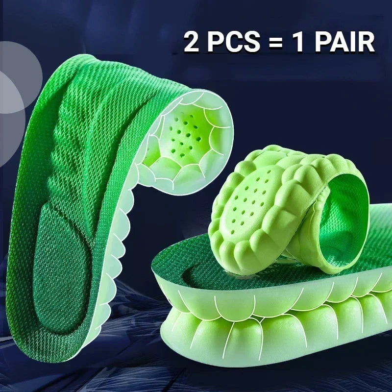 Soft Latex Orthopedic Shoe Insoles