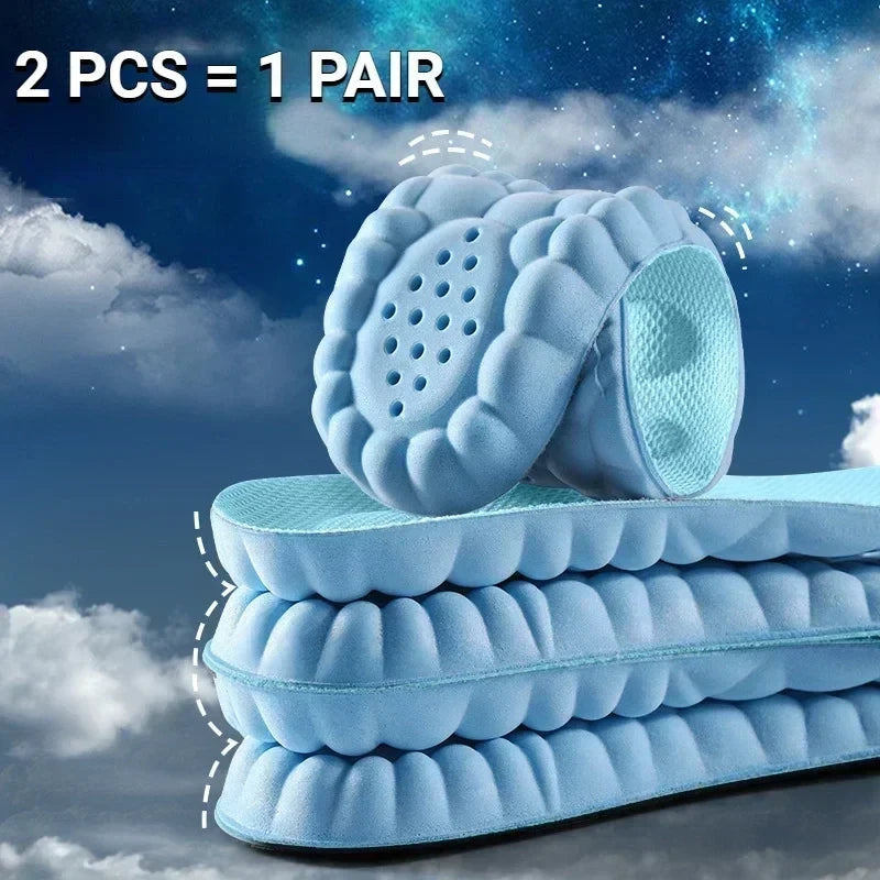 Soft Latex Orthopedic Shoe Insoles