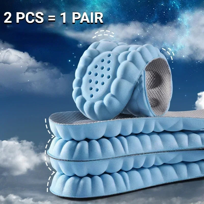 Soft Latex Orthopedic Shoe Insoles